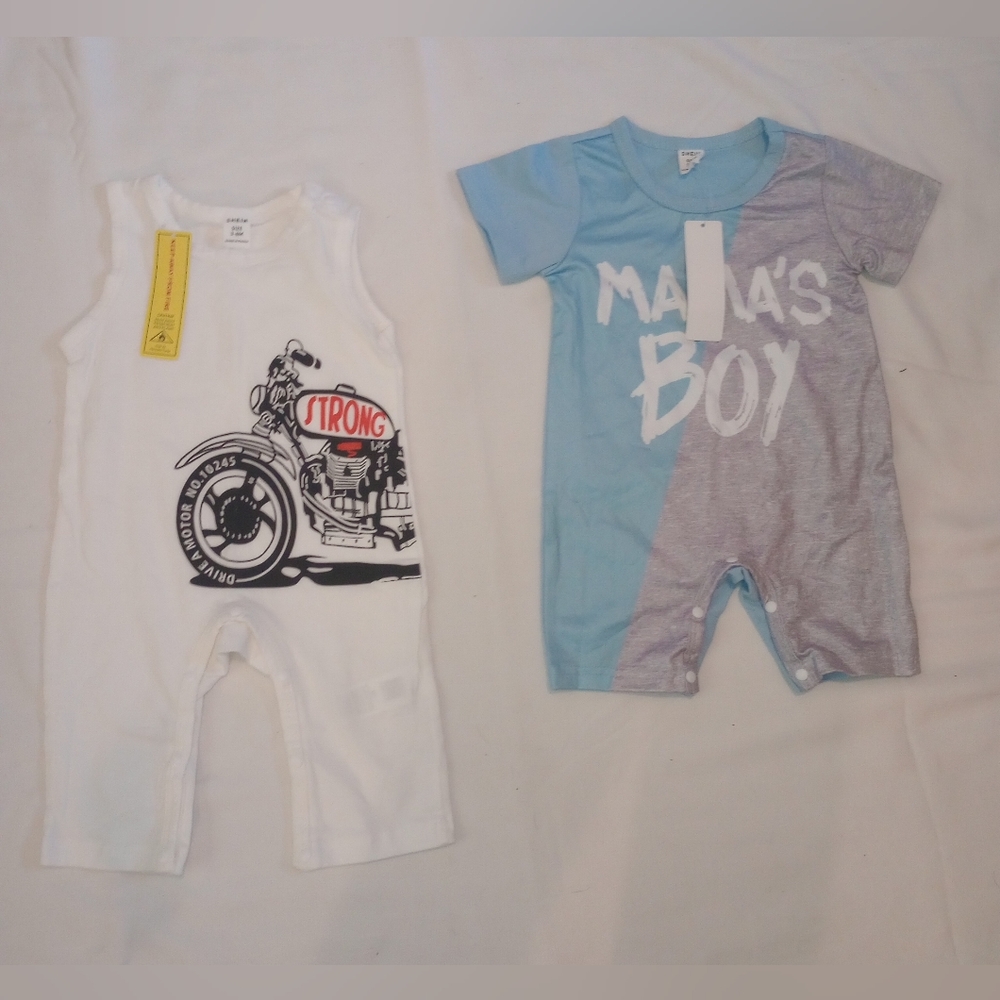 2 Boy Onesies